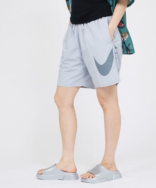 ABAHOUSE / アバハウス ショート・ハーフ・半端丈パンツ | 【NIKE / ナイキ】NESSF508 水陸両用 スウォッシュ ショーツ /（グレー）