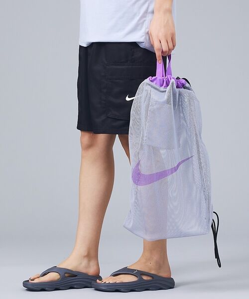 ABAHOUSE / アバハウス リュック・バックパック | 【NIKE / ナイキ】1994043 メッシュ ワンショルダーバッグ / 16（グレー）