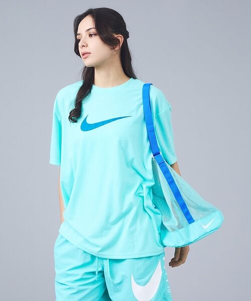 ABAHOUSE / アバハウス ショルダーバッグ | 【NIKE / ナイキ】1994046 メッシュワンショルダーバッグ / 12L（サックスブルー）