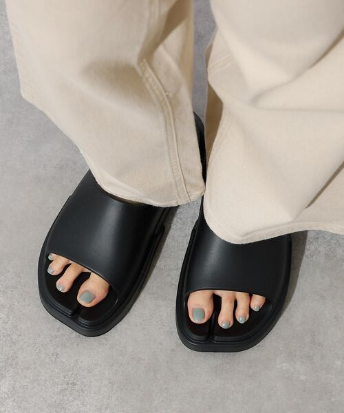 ABAHOUSE / アバハウス サンダル | 【PAES / ペイズ】Slide Basic Line | PAYES03 / | 詳細1