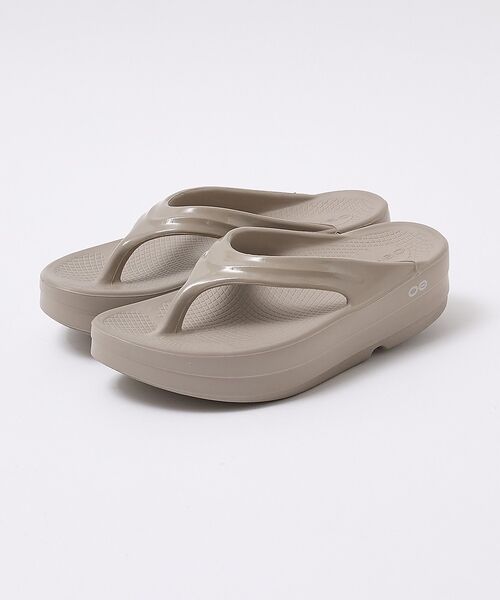 ABAHOUSE / アバハウス サンダル | 【OOFOS/ウーフォス】Oomega / 2026年モデル / リカバリーサン（ベージュ）