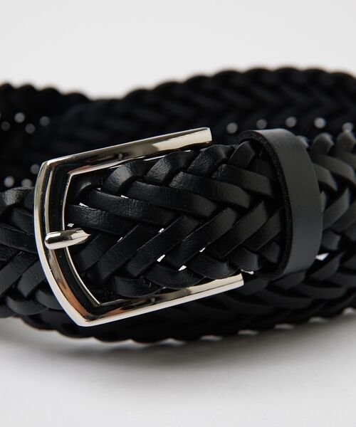 ABAHOUSE / アバハウス ベルト・サスペンダー | Puntale Leather Plain Belt / ウエスタンベルト/プン | 詳細2