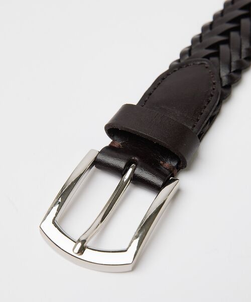 ABAHOUSE / アバハウス ベルト・サスペンダー | Puntale Leather Plain Belt / ウエスタンベルト/プン | 詳細3