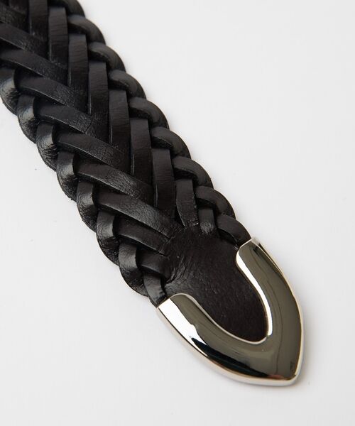 ABAHOUSE / アバハウス ベルト・サスペンダー | Puntale Leather Plain Belt / ウエスタンベルト/プン | 詳細4