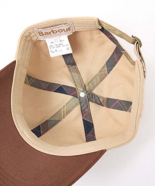 ABAHOUSE / アバハウス ハット | 【Barbour / バブアー】 CYNTHIA CAP / シンシア キャップ | 詳細8