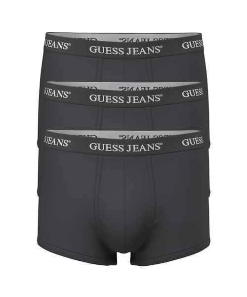 ABAHOUSE / アバハウス インナー・ルームウェア | 【GUESS / ゲス】GJ3PACK TRUNK ボクサーパンツ / ボクサー(ブラック)