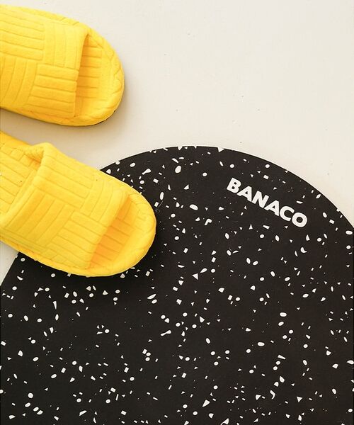 ABAHOUSE / アバハウス その他雑貨 | 【BANACO / バナコ】SPLASH FOOT MAT / スプラッシュフッ（ブラック）