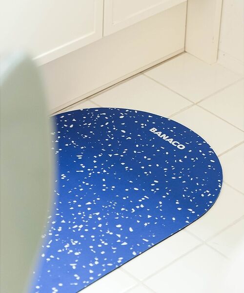ABAHOUSE / アバハウス その他雑貨 | 【BANACO / バナコ】SPLASH FOOT MAT / スプラッシュフッ（ブルー）
