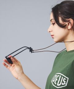 ABAHOUSE / アバハウス アクセサリー | 【CHUMS/チャムス】Braided Leather / ブレイデッドレザー