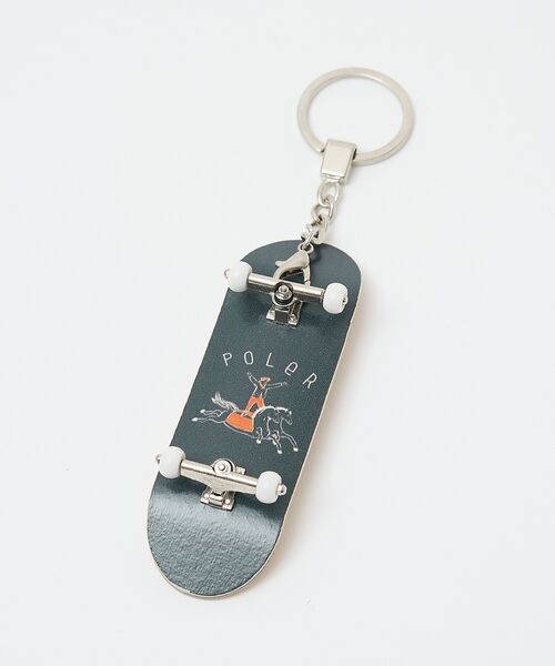 ABAHOUSE / アバハウス キーホルダー・ストラップ | 【POLER / ポーラー】ミニスケートボード キーホルダー【予約】 | 詳細1