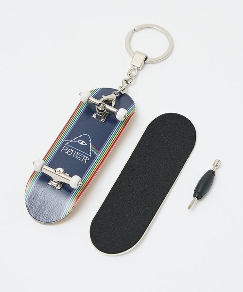 ABAHOUSE / アバハウス キーホルダー・ストラップ | 【POLER / ポーラー】ミニスケートボード キーホルダー【予約】 | 詳細12