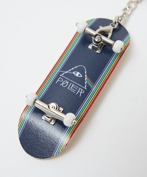 ABAHOUSE / アバハウス キーホルダー・ストラップ | 【POLER / ポーラー】ミニスケートボード キーホルダー【予約】 | 詳細4