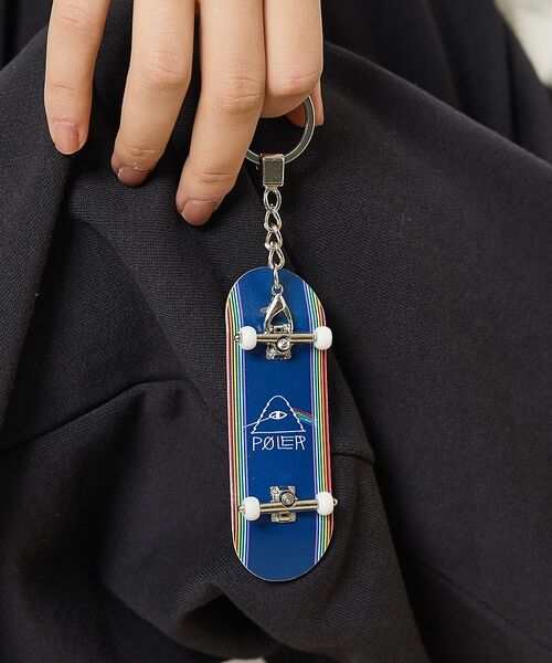 ABAHOUSE / アバハウス キーホルダー・ストラップ | 【POLER / ポーラー】ミニスケートボード キーホルダー【予約】（その他2）