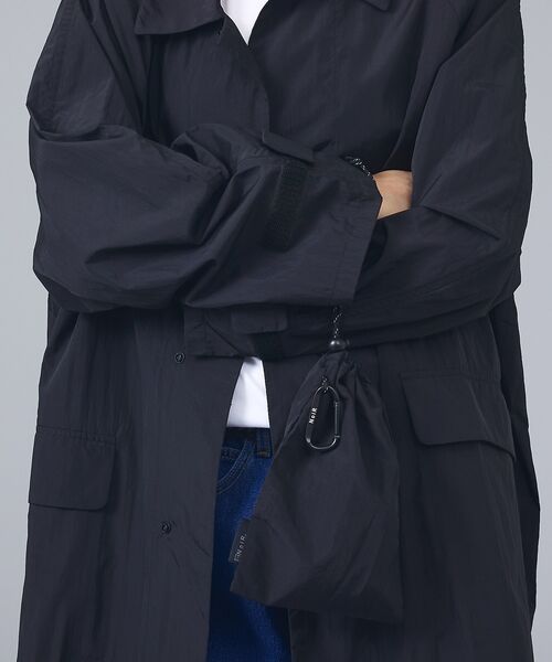 ABAHOUSE / アバハウス その他アウター | 【NoiR/ノワール】PocketableCoat/ポケッタブルコート/NW26 | 詳細7