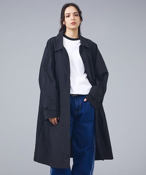ABAHOUSE / アバハウス その他アウター | 【NoiR/ノワール】PocketableCoat/ポケッタブルコート/NW26（ブラック）