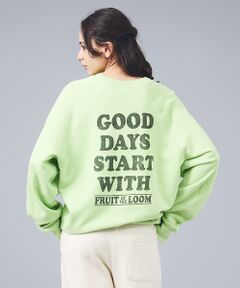 ABAHOUSE / アバハウス スウェット | 【FRUIT OF THE LOOM/フルーツ・オブ・ザ・ルーム】FRUIT O