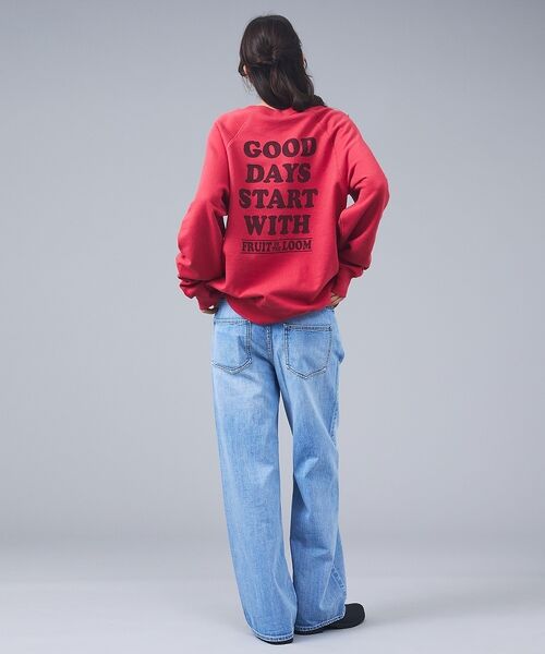 ABAHOUSE / アバハウス スウェット | 【FRUIT OF THE LOOM/フルーツ・オブ・ザ・ルーム】FRUIT O | 詳細8
