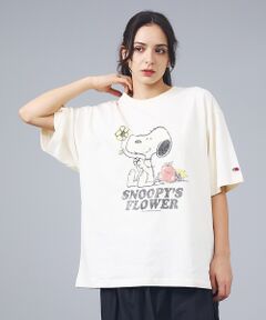 ABAHOUSE / アバハウス Tシャツ | 【FRUIT OF THE LOOM / フルーツオブザルーム】スヌーピー ピー