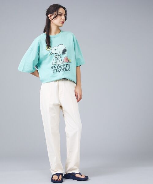 ABAHOUSE / アバハウス Tシャツ | 【FRUIT OF THE LOOM / フルーツオブザルーム】スヌーピー ピー | 詳細14