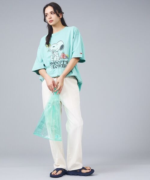 ABAHOUSE / アバハウス Tシャツ | 【FRUIT OF THE LOOM / フルーツオブザルーム】スヌーピー ピー | 詳細15
