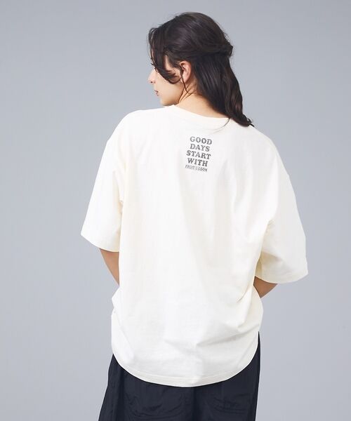 ABAHOUSE / アバハウス Tシャツ | 【FRUIT OF THE LOOM / フルーツオブザルーム】スヌーピー ピー | 詳細2