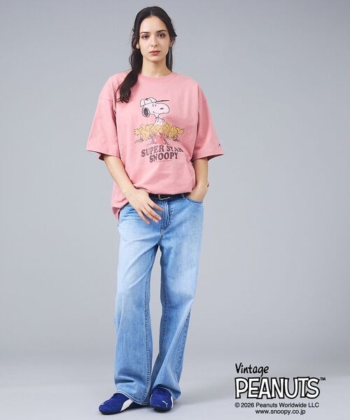 ABAHOUSE / アバハウス Tシャツ | 【FRUIT OF THE LOOM / フルーツオブザルーム】スヌーピー ピー | 詳細20