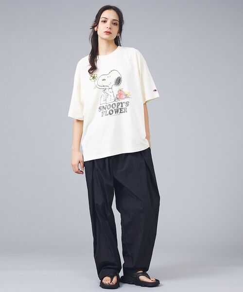 ABAHOUSE / アバハウス Tシャツ | 【FRUIT OF THE LOOM / フルーツオブザルーム】スヌーピー ピー | 詳細3