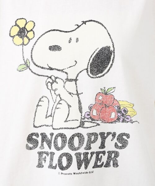ABAHOUSE / アバハウス Tシャツ | 【FRUIT OF THE LOOM / フルーツオブザルーム】スヌーピー ピー | 詳細9