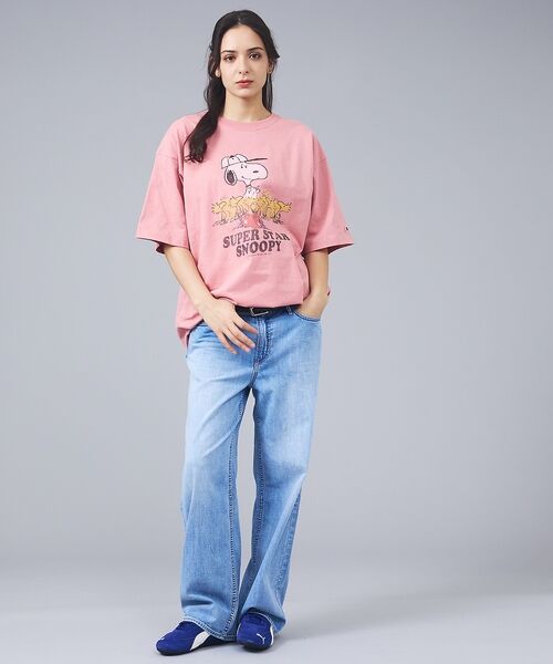 ABAHOUSE / アバハウス Tシャツ | 【FRUIT OF THE LOOM / フルーツオブザルーム】スヌーピー ピー | 詳細28