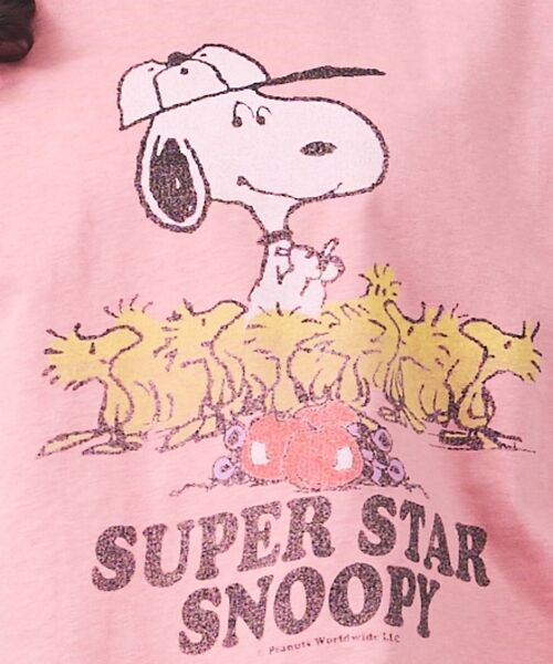 ABAHOUSE / アバハウス Tシャツ | 【FRUIT OF THE LOOM / フルーツオブザルーム】スヌーピー ピー | 詳細30