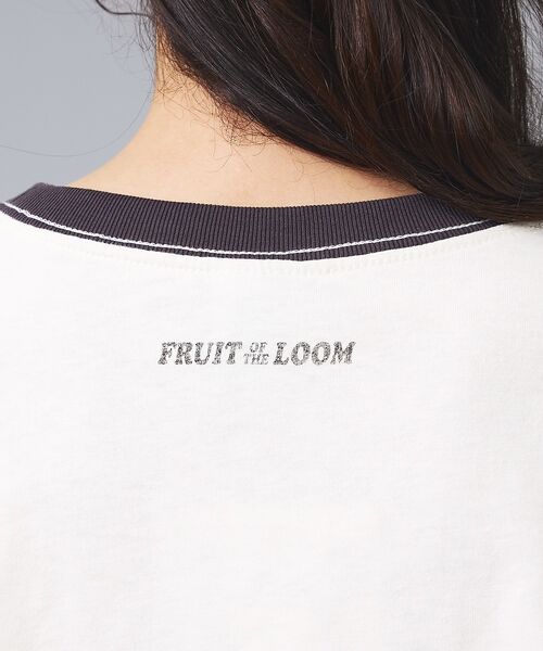 ABAHOUSE / アバハウス Tシャツ | 【FRUIT OF THE LOOM/フルーツ・オブ・ザ・ルーム】FRUIT O | 詳細8