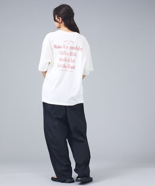 ABAHOUSE / アバハウス Tシャツ | 【FRUIT OF THE LOOM/フルーツ・オブ・ザ・ルーム】バックロゴメッ | 詳細3