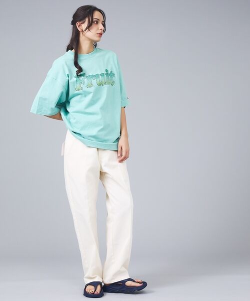 ABAHOUSE / アバハウス Tシャツ | 【FRUIT OF THE LOOM/フルーツ・オブ・ザ・ルーム】FRUITロゴ | 詳細9