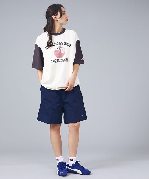 ABAHOUSE / アバハウス Tシャツ | 【FRUIT OF THE LOOM/フルーツ・オブ・ザ・ルーム】リンゴ＆メッセ | 詳細5