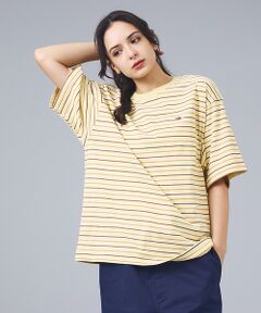 ABAHOUSE / アバハウス Tシャツ | 【FRUIT OF THE LOOM/フルーツ・オブ・ザ・ルーム】ピーチ起毛ボー