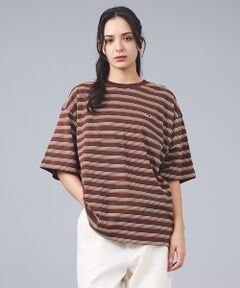 ABAHOUSE / アバハウス Tシャツ | 【FRUIT OF THE LOOM/フルーツ・オブ・ザ・ルーム】ピーチ起毛ボー