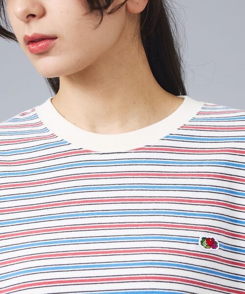 ABAHOUSE / アバハウス Tシャツ | 【FRUIT OF THE LOOM/フルーツ・オブ・ザ・ルーム】ピーチ起毛ボー | 詳細5