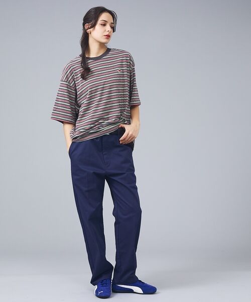 ABAHOUSE / アバハウス Tシャツ | 【FRUIT OF THE LOOM/フルーツ・オブ・ザ・ルーム】ピーチ起毛ボー | 詳細12