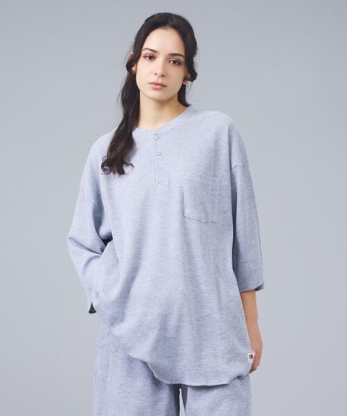 ABAHOUSE / アバハウス Tシャツ | 【FRUIT OF THE LOOM/フルーツ・オブ・ザ・ルーム】ヘンリーワッフ | 詳細24