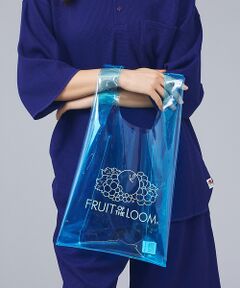 ABAHOUSE / アバハウス エコバッグ | 【FRUIT OF THE LOOM / フルーツオブザルーム】クリア ショッピ