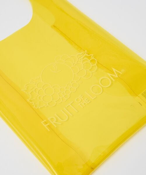 ABAHOUSE / アバハウス エコバッグ | 【FRUIT OF THE LOOM / フルーツオブザルーム】クリア ショッピ | 詳細5