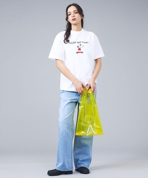 ABAHOUSE / アバハウス エコバッグ | 【FRUIT OF THE LOOM / フルーツオブザルーム】クリア ショッピ | 詳細7