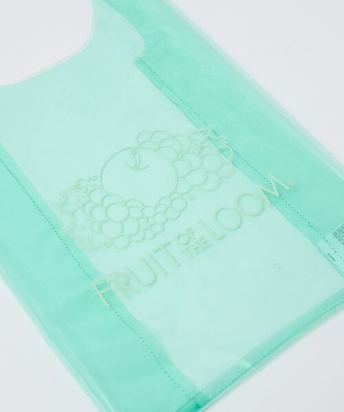 ABAHOUSE / アバハウス エコバッグ | 【FRUIT OF THE LOOM / フルーツオブザルーム】クリア ショッピ | 詳細8