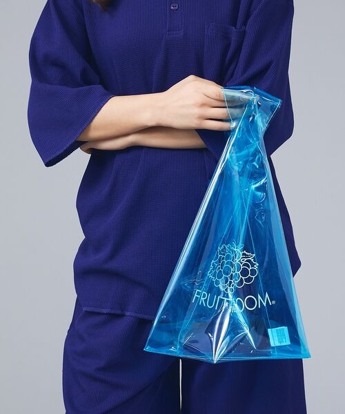 ABAHOUSE / アバハウス エコバッグ | 【FRUIT OF THE LOOM / フルーツオブザルーム】クリア ショッピ | 詳細17