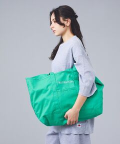ABAHOUSE / アバハウス トートバッグ | 【FRUIT OF THE LOOM / フルーツオブザルーム】 キャンバス ビ