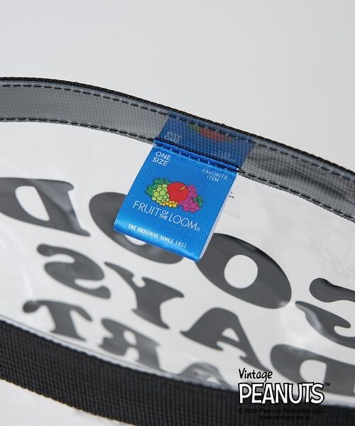 ABAHOUSE / アバハウス トートバッグ | 【FRUIT OF THE LOOM/フルーツオブザルーム】PEANUTS コラ | 詳細8