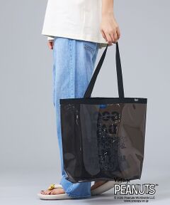 ABAHOUSE / アバハウス エコバッグ | 【FRUIT OF THE LOOM/フルーツオブザルーム】PEANUTS コラ