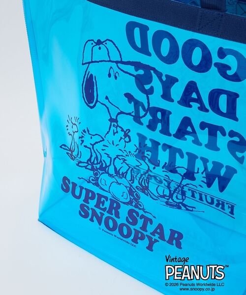 ABAHOUSE / アバハウス エコバッグ | 【FRUIT OF THE LOOM/フルーツオブザルーム】PEANUTS コラ | 詳細1