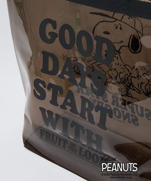 ABAHOUSE / アバハウス エコバッグ | 【FRUIT OF THE LOOM/フルーツオブザルーム】PEANUTS コラ | 詳細9