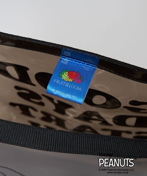 ABAHOUSE / アバハウス エコバッグ | 【FRUIT OF THE LOOM/フルーツオブザルーム】PEANUTS コラ | 詳細10